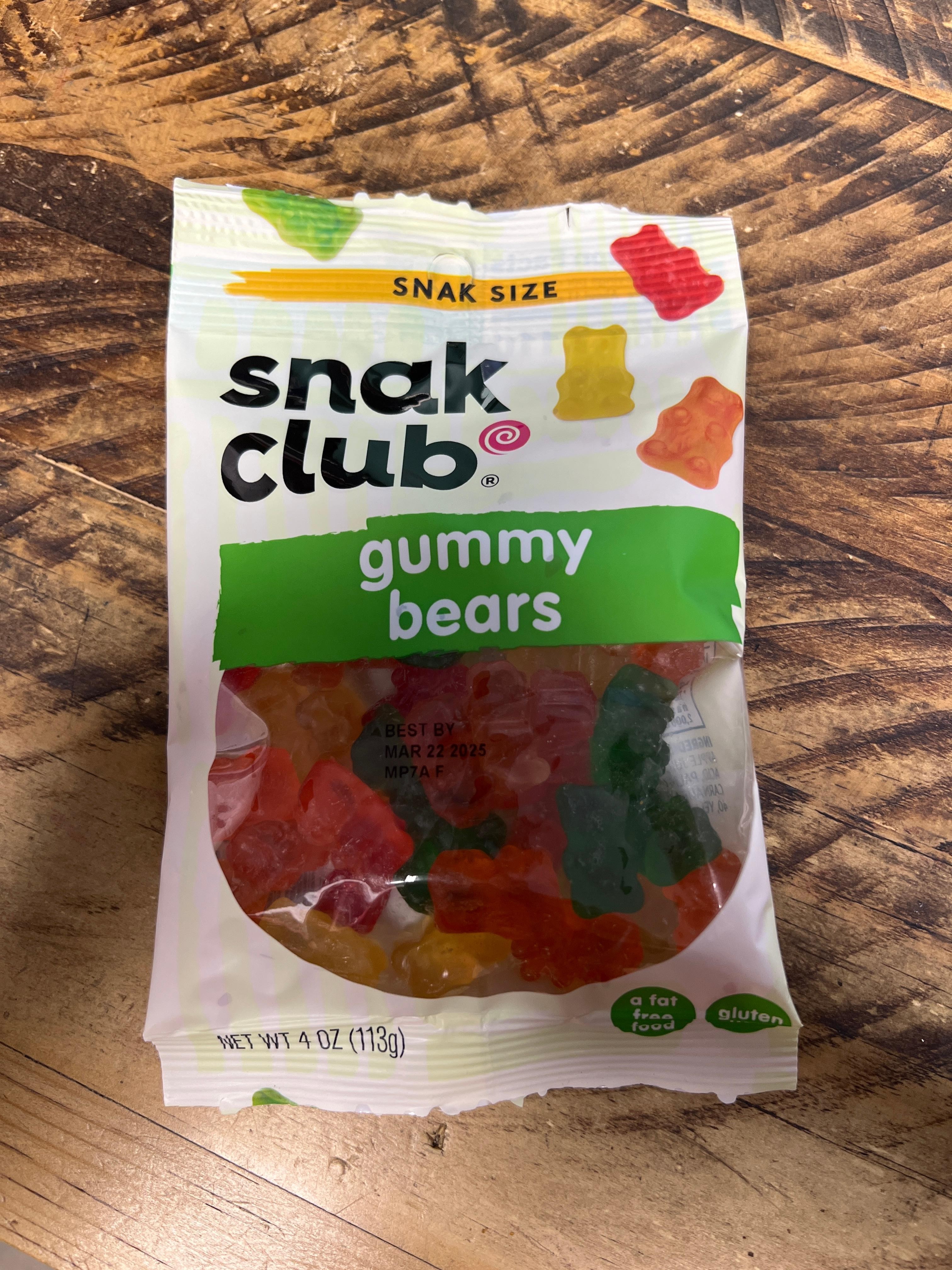 Snack Club Gummy Bears