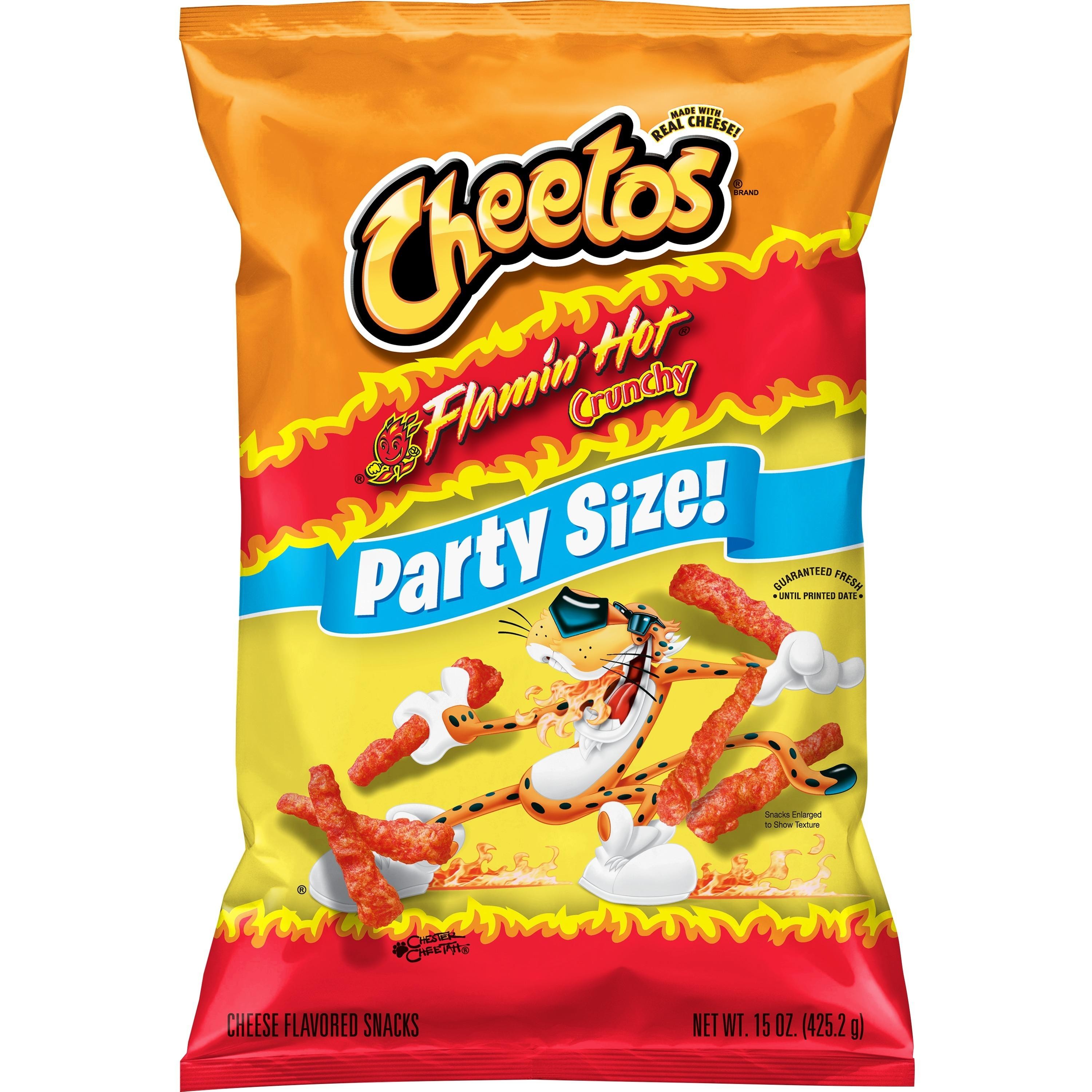 Cheetos 15 Oz Party Size Flamin Hot