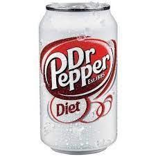 Canned Diet Dr Pepper 12oz