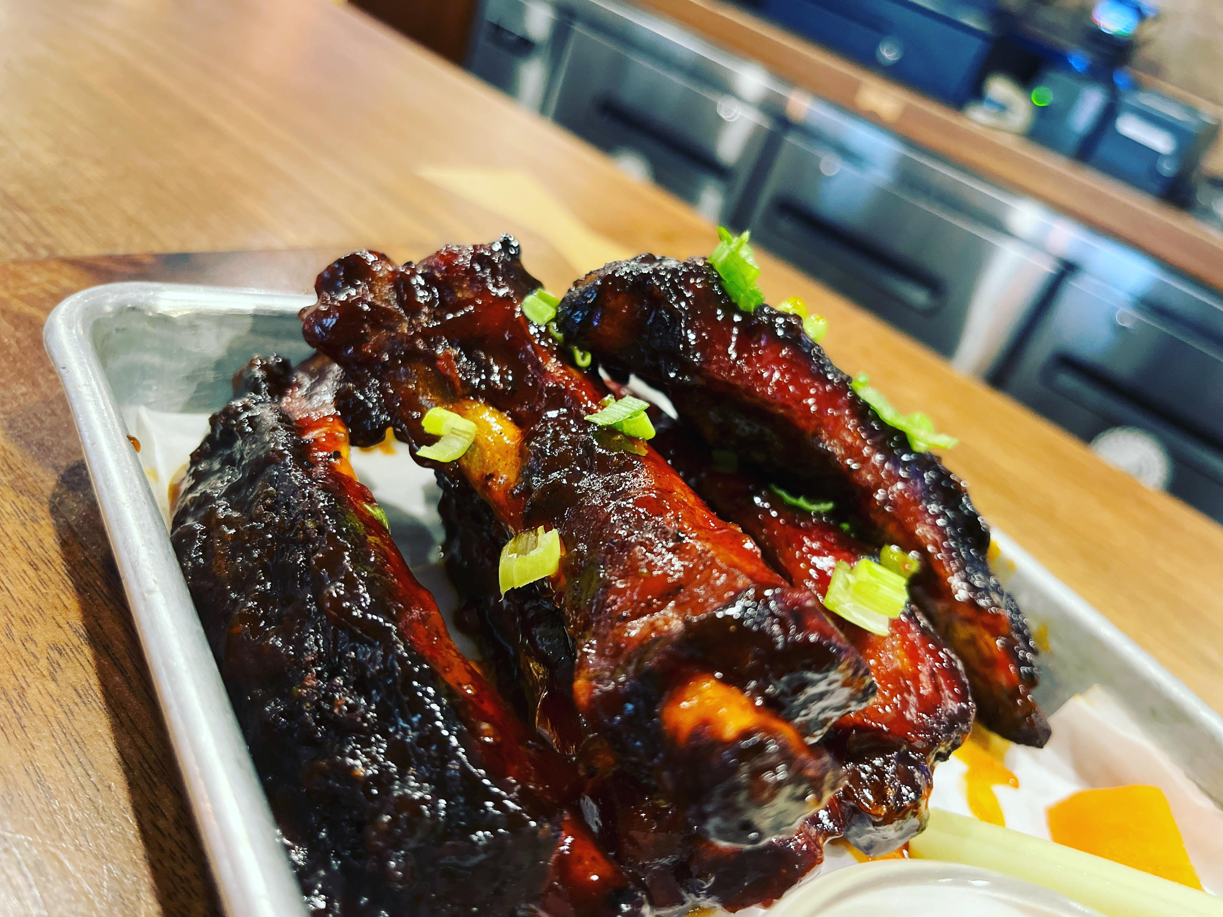 Sweet & Spicy Fried Ribs