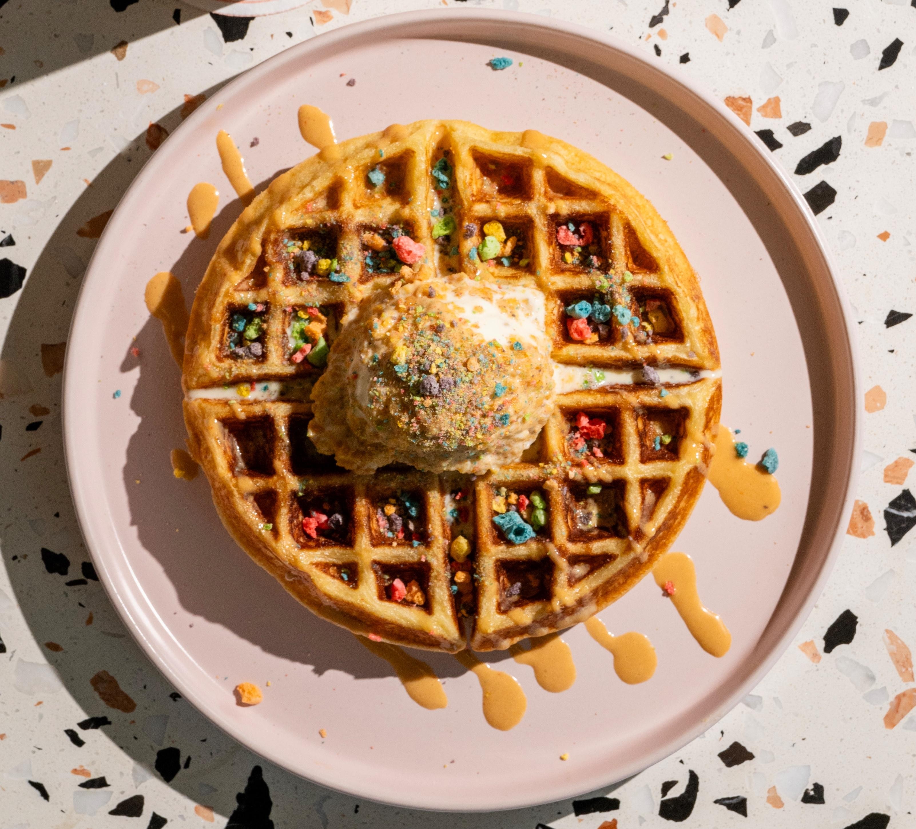 Cereal Milk Waffle