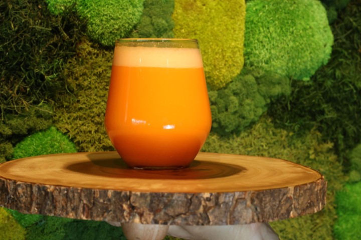 Natural Orange & Carrot Juice 16 Oz