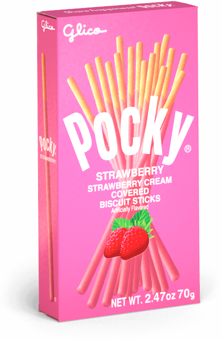 Pocky - Strawberry  2.47oz box