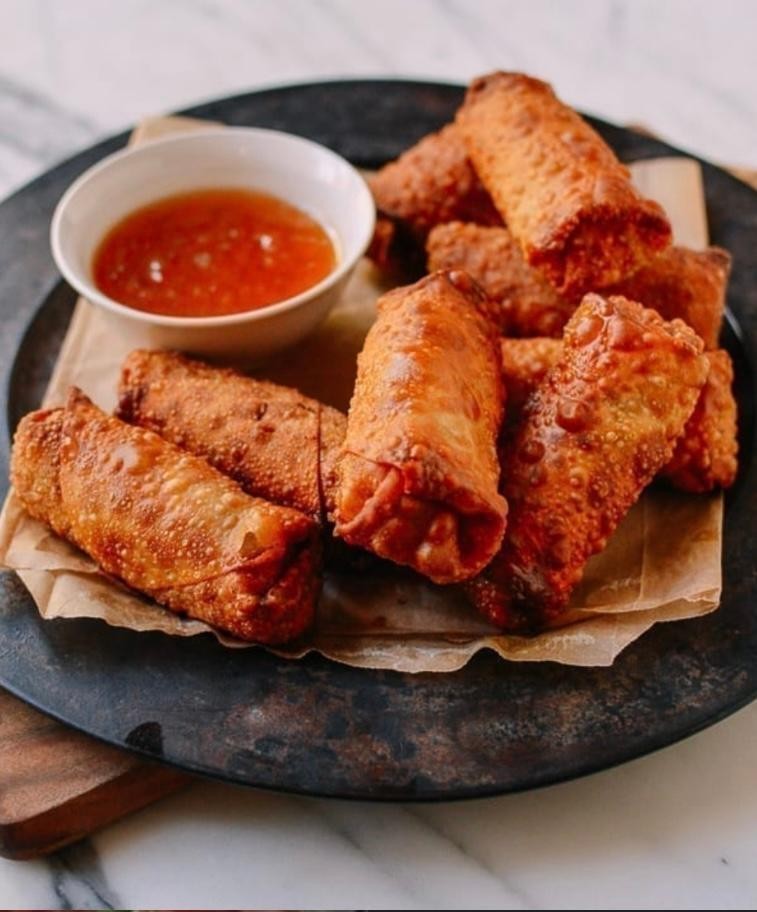 Pork Egg Rolls w/ Thai Chili
