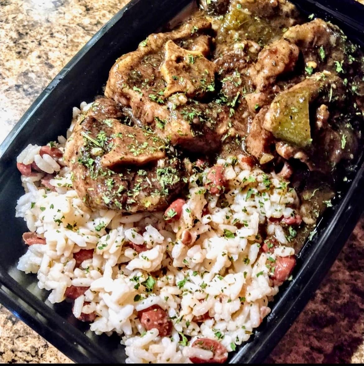 MJ's Stew Oxtail Plate