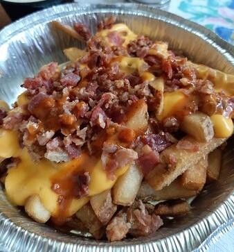 (GF) Loaded Cheese Fries