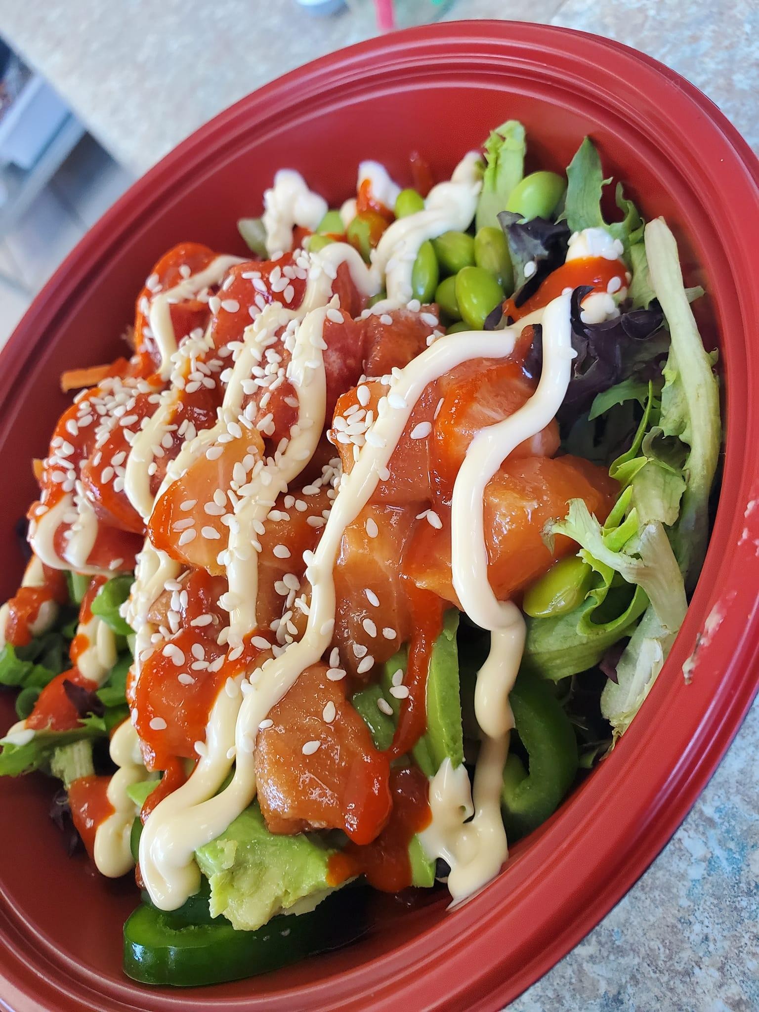 Huhū Spicy Salmon