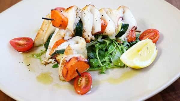 Spiedini di Calamari