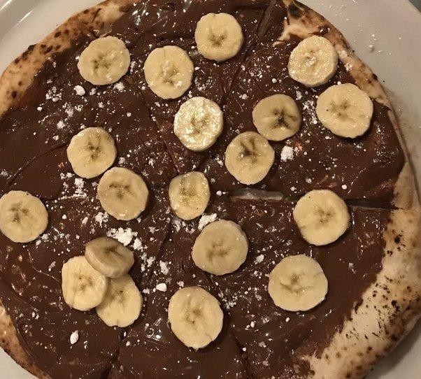Pizza Nutella & Banana