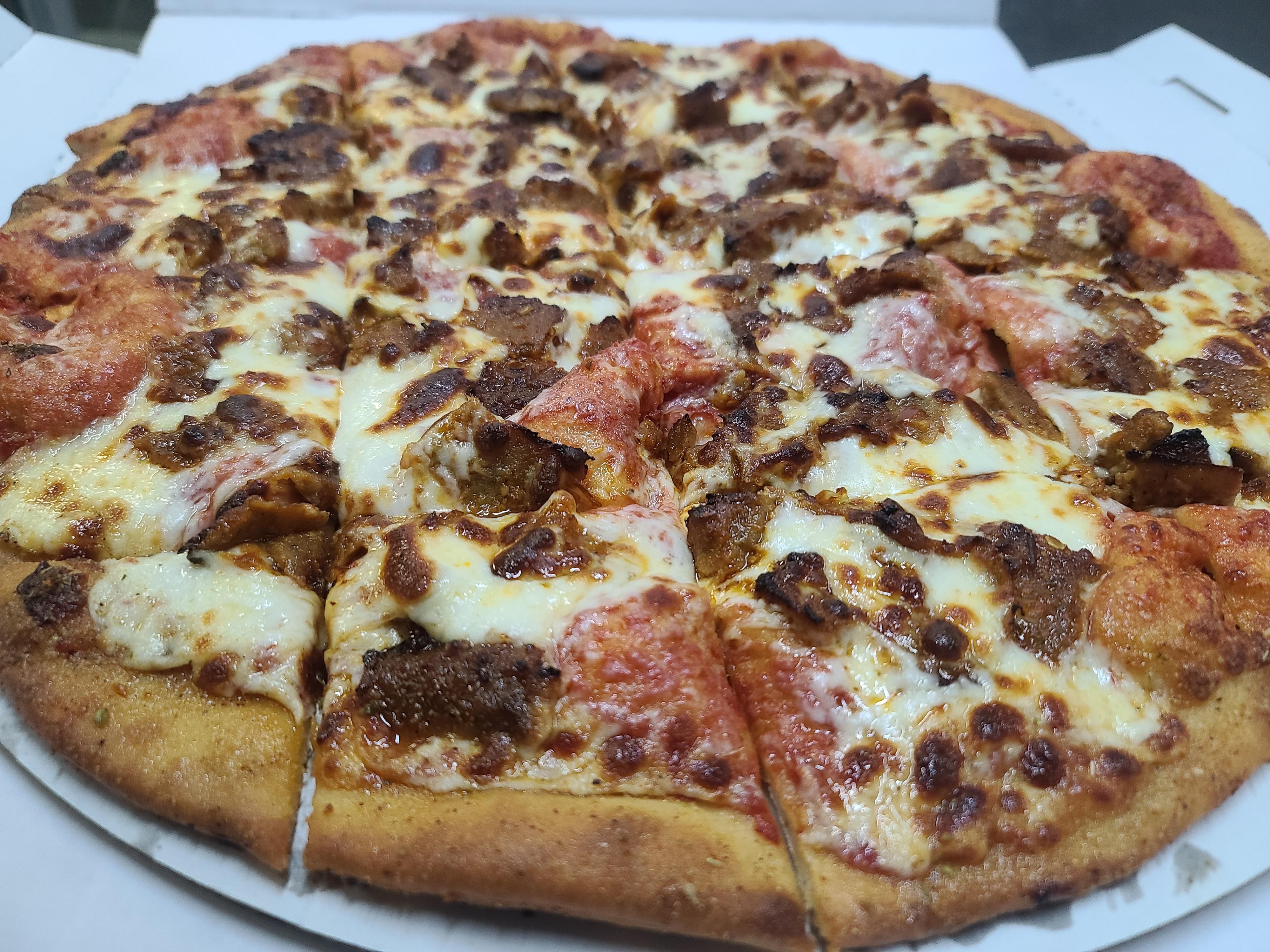 Spicy gyro pizza 🍕
