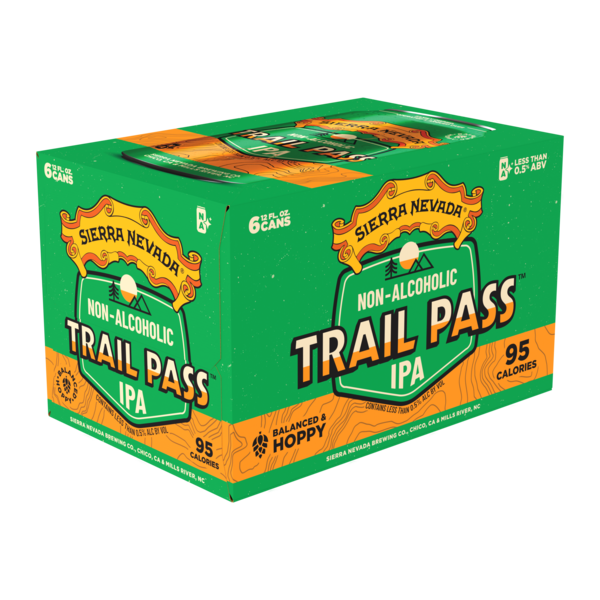 Non-Alcoholic Trail Pass IPA - 6 Pack
