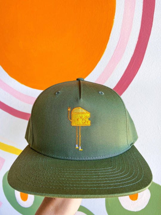 CHEESE SNAPBACK HAT