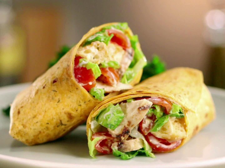 Grilled Chicken Caesar Wrap