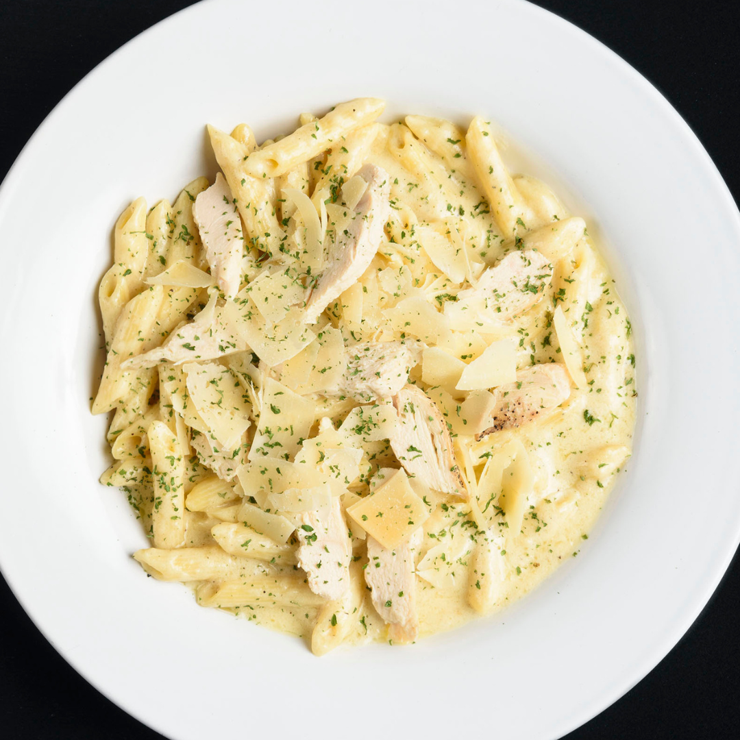 Penne Alfredo With Chicken