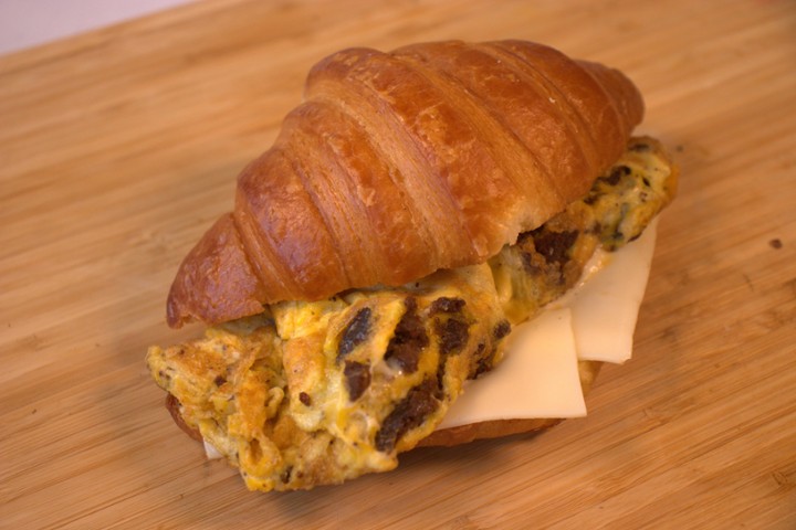 Sausage Egg & Cheese Croissant