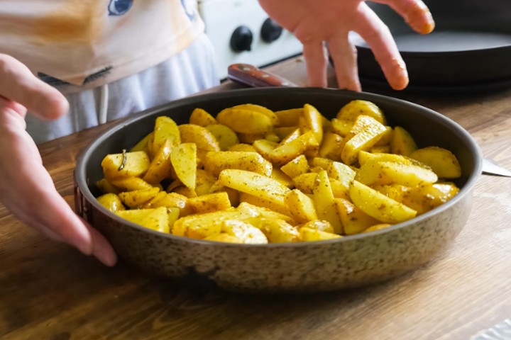 +Side Breakfast Pan Potatoes