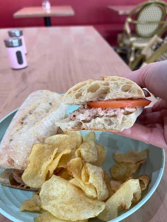 Diner Style Tuna Sandwich
