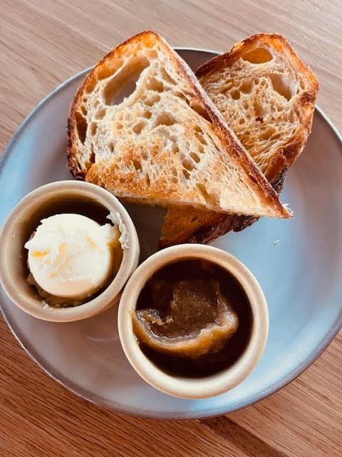 Local Bread, house-made jam and salted butter
