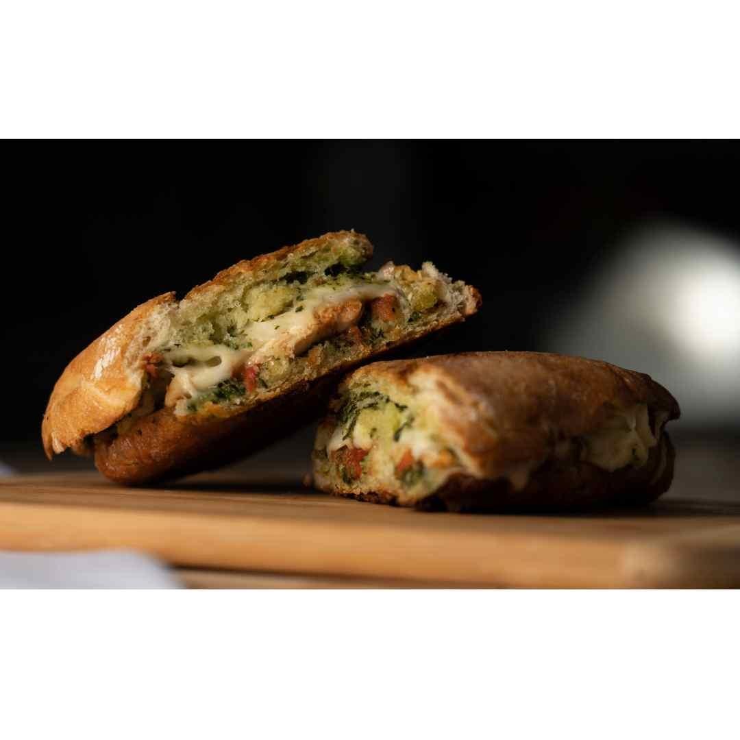 Grilled Chicken Pesto Panini