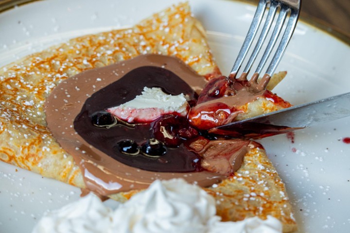 Cheese Cake Crepe