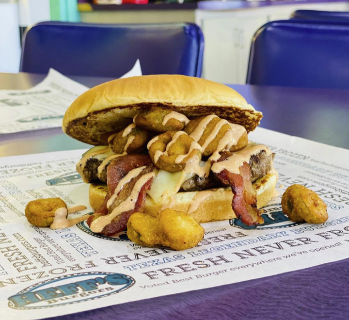 Bottlecap Burger Combo