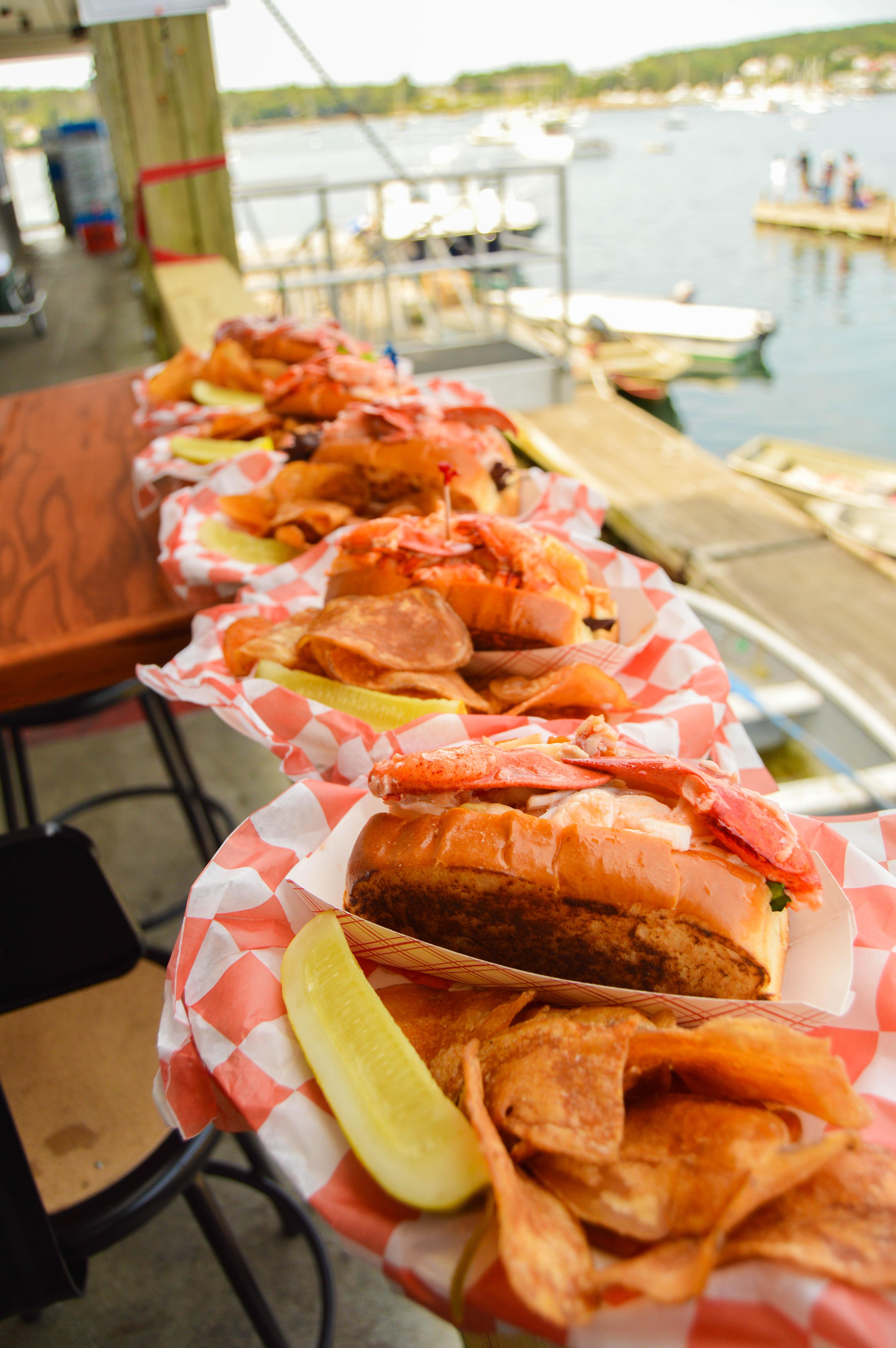 Beal's Famous Garlic Lovah's Lobster Roll