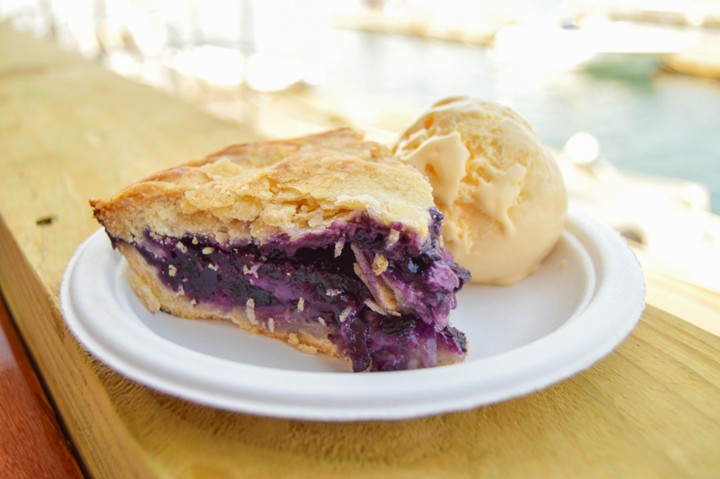 Homemade Blueberry Pie