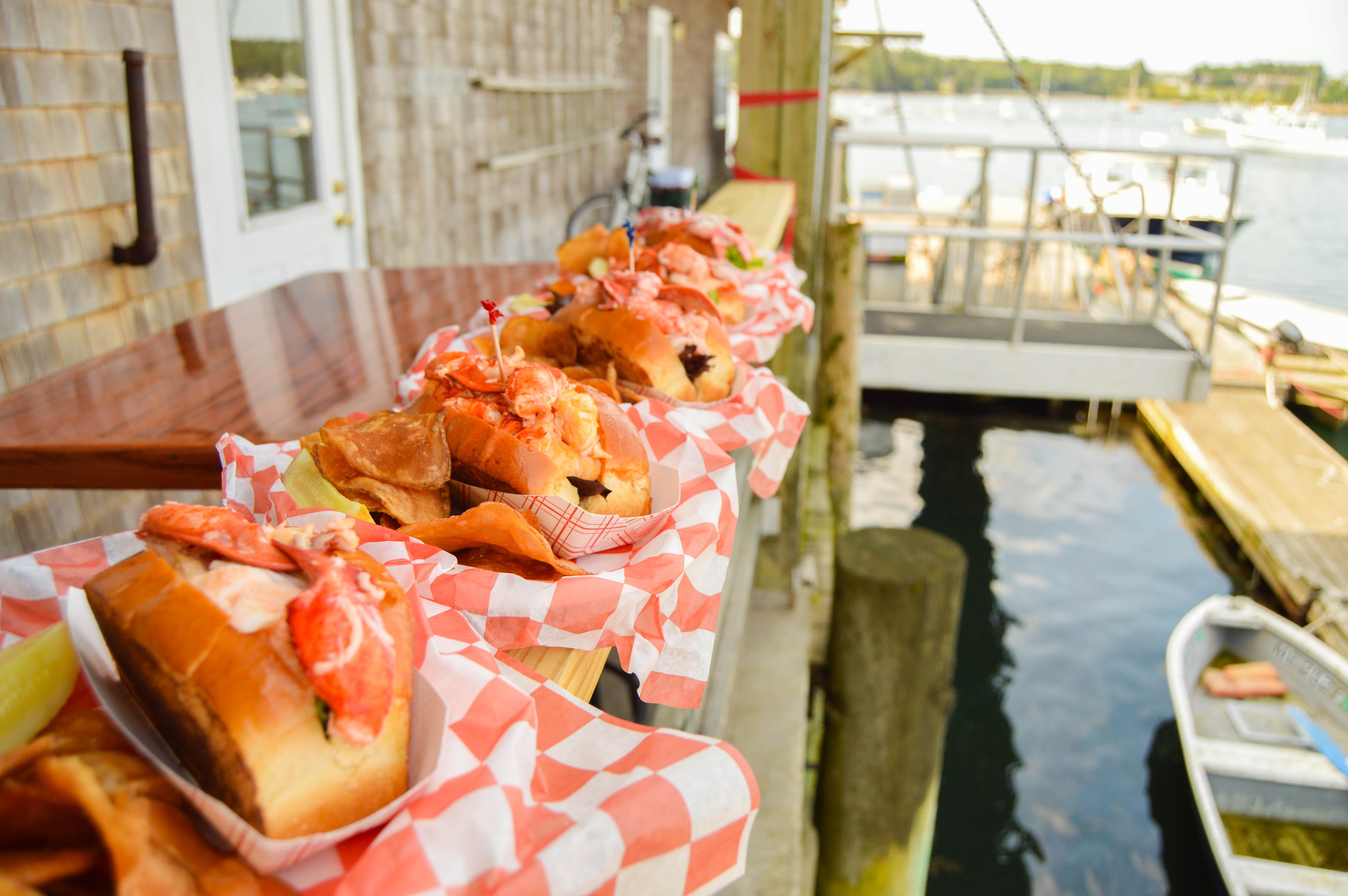 Beal's Famous Spicy Buffalo Lobster Roll