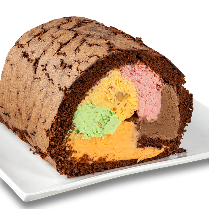 6" Rainbow Cake Roll