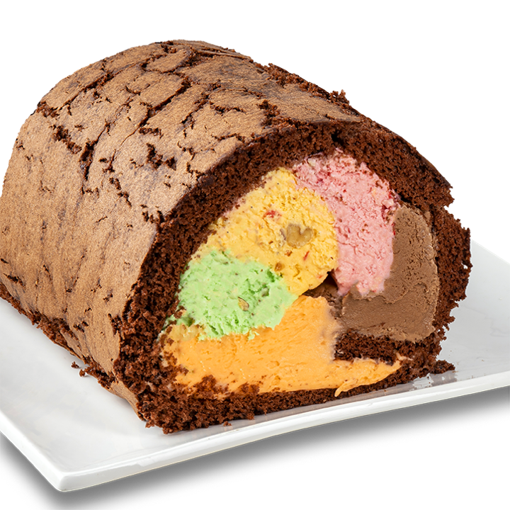 6" Rainbow Cake Roll