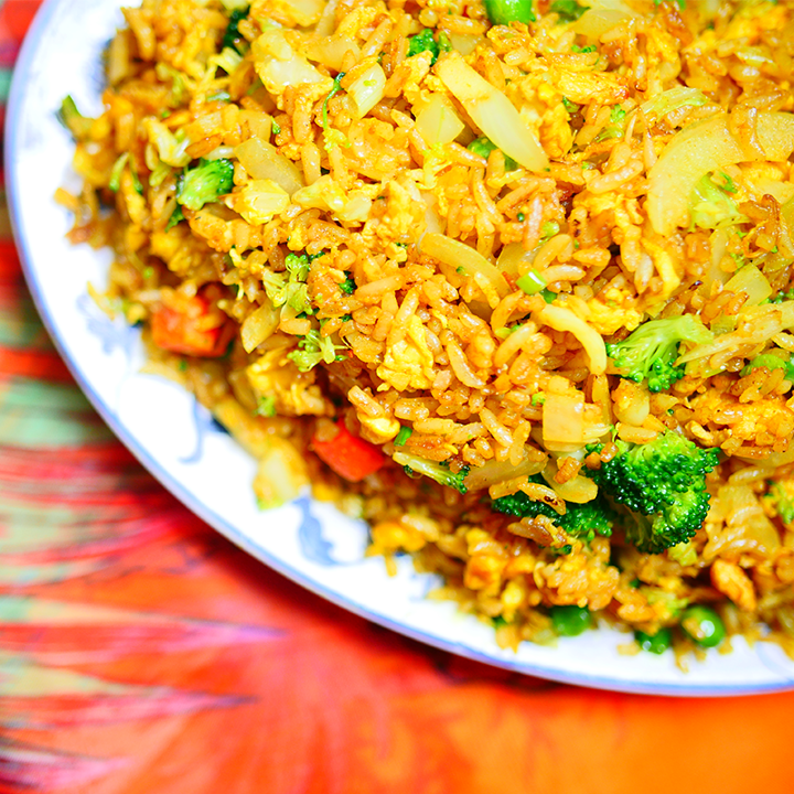 IND Curry Vegetable Fried Rice