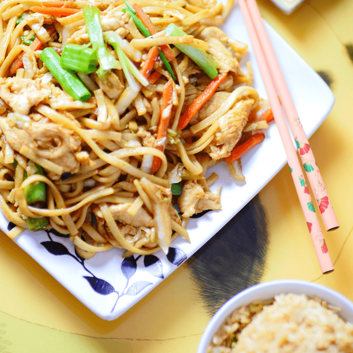 721 Chicken Lo Mein