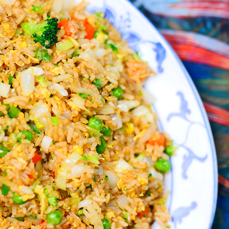 IND Chopped Vegetable Fried Rice