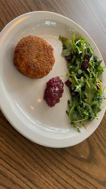 Goat Cheese Fritter