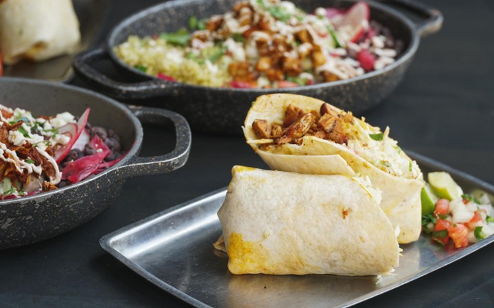 Achiote Chicken Burrito*