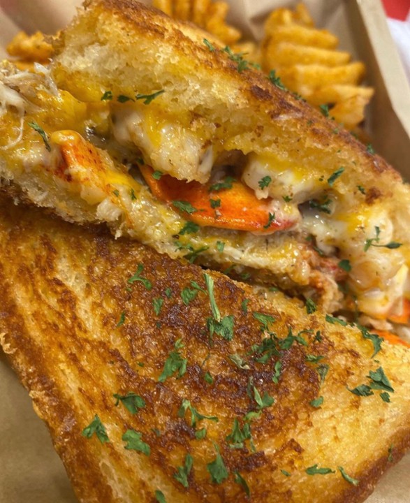 Triple loaded Grilled Cheese