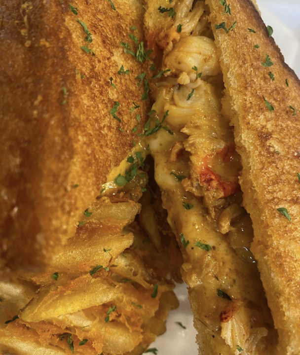 Lobster & Crab Grilled Cheese