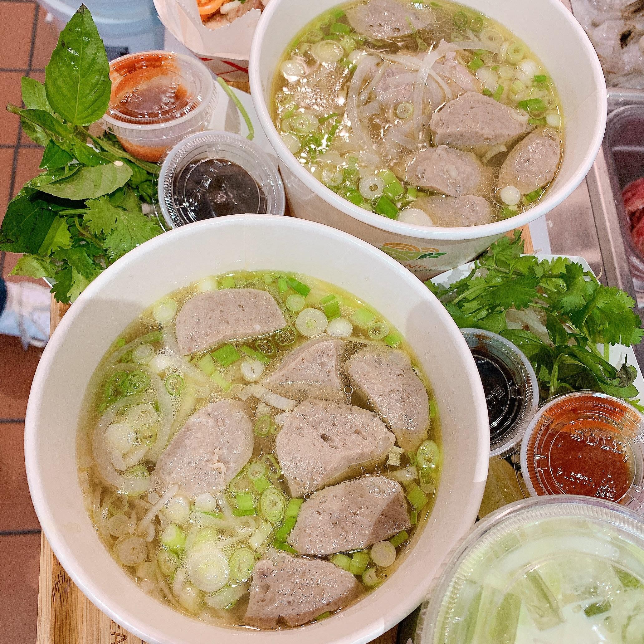 Pho Bo Vien/ Meatballs Pho #4