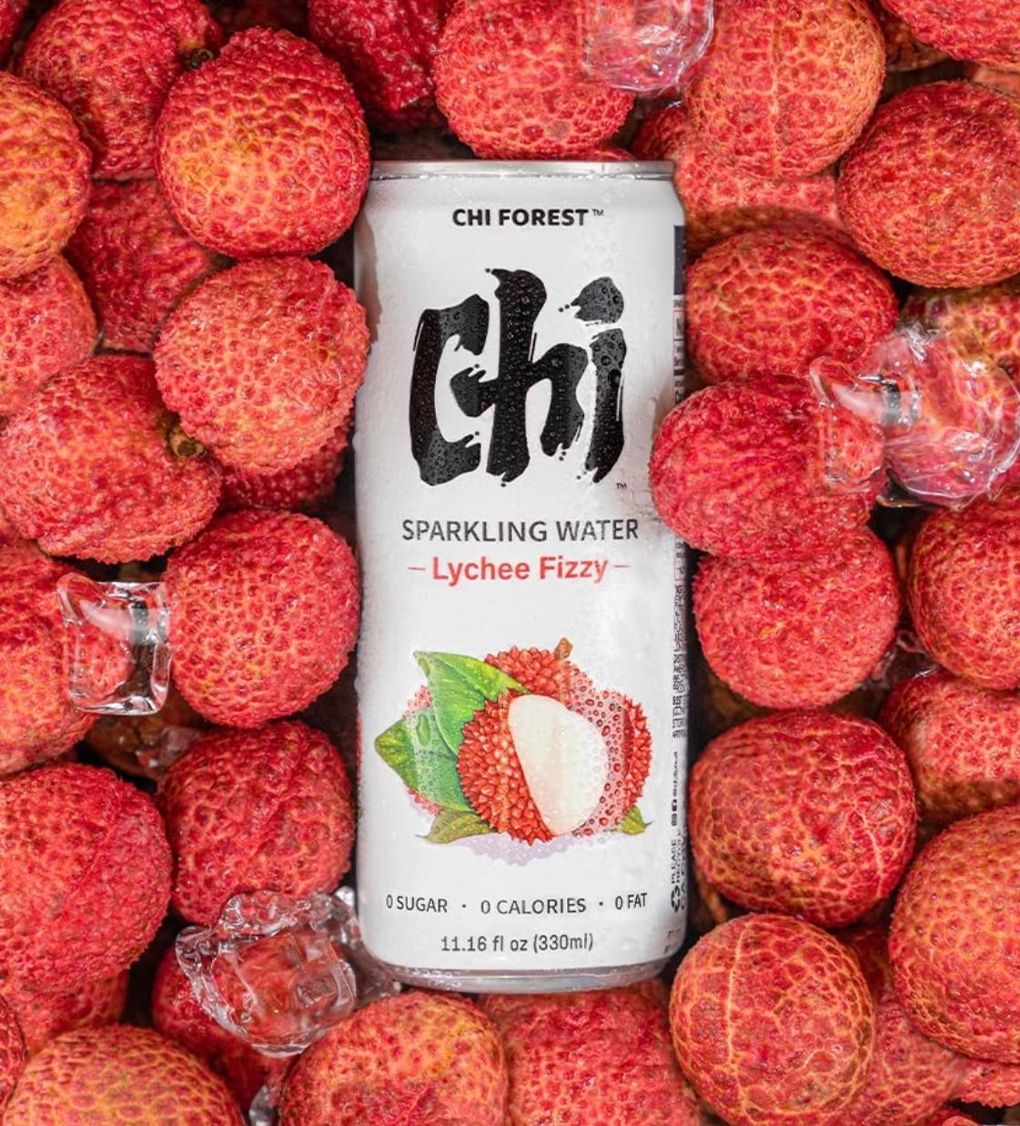Chi Forest Fizzy Sparkling Water-Lychee
