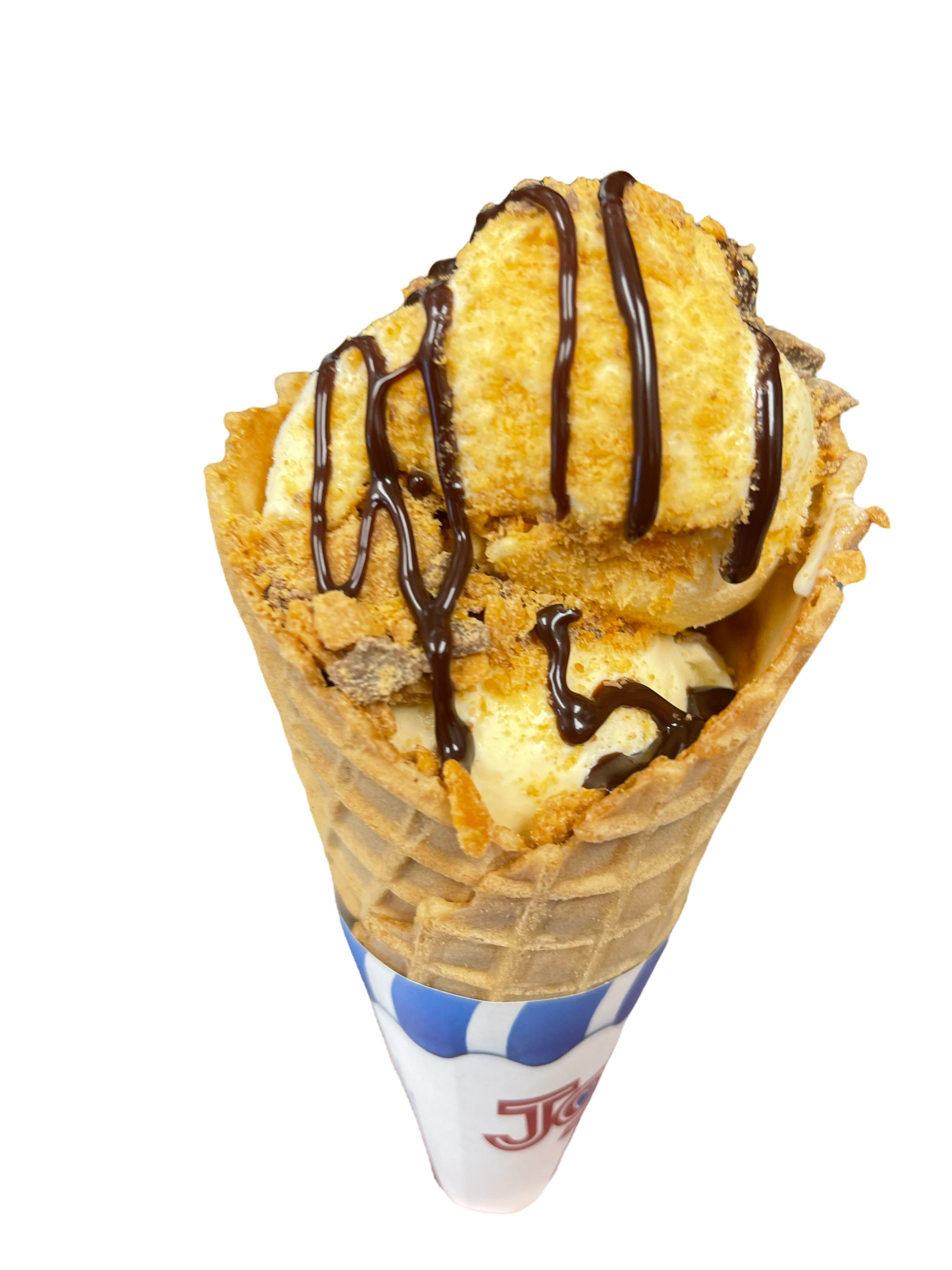 BUTTERFINGER ( waffle cone)
