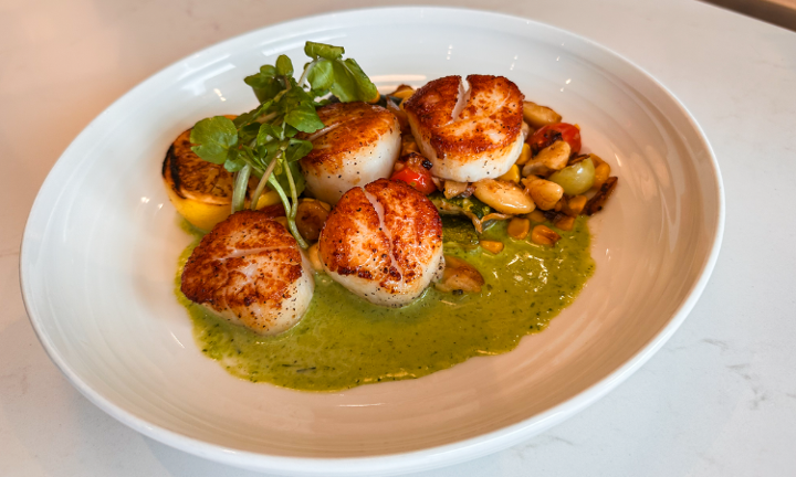 Scallop Succotash