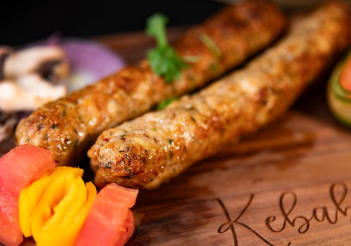 Chicken seekh Kebab Platter