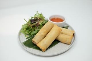 Vegetable Crispy Spring Rolls