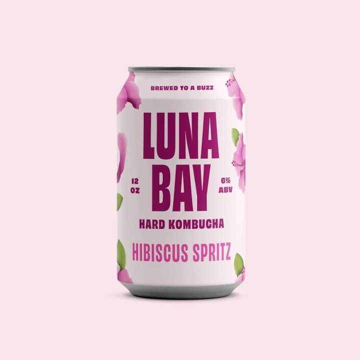 Luna Bay Booch - Hibiscus Spritz (Hard Kombucha / Keep Cold)
