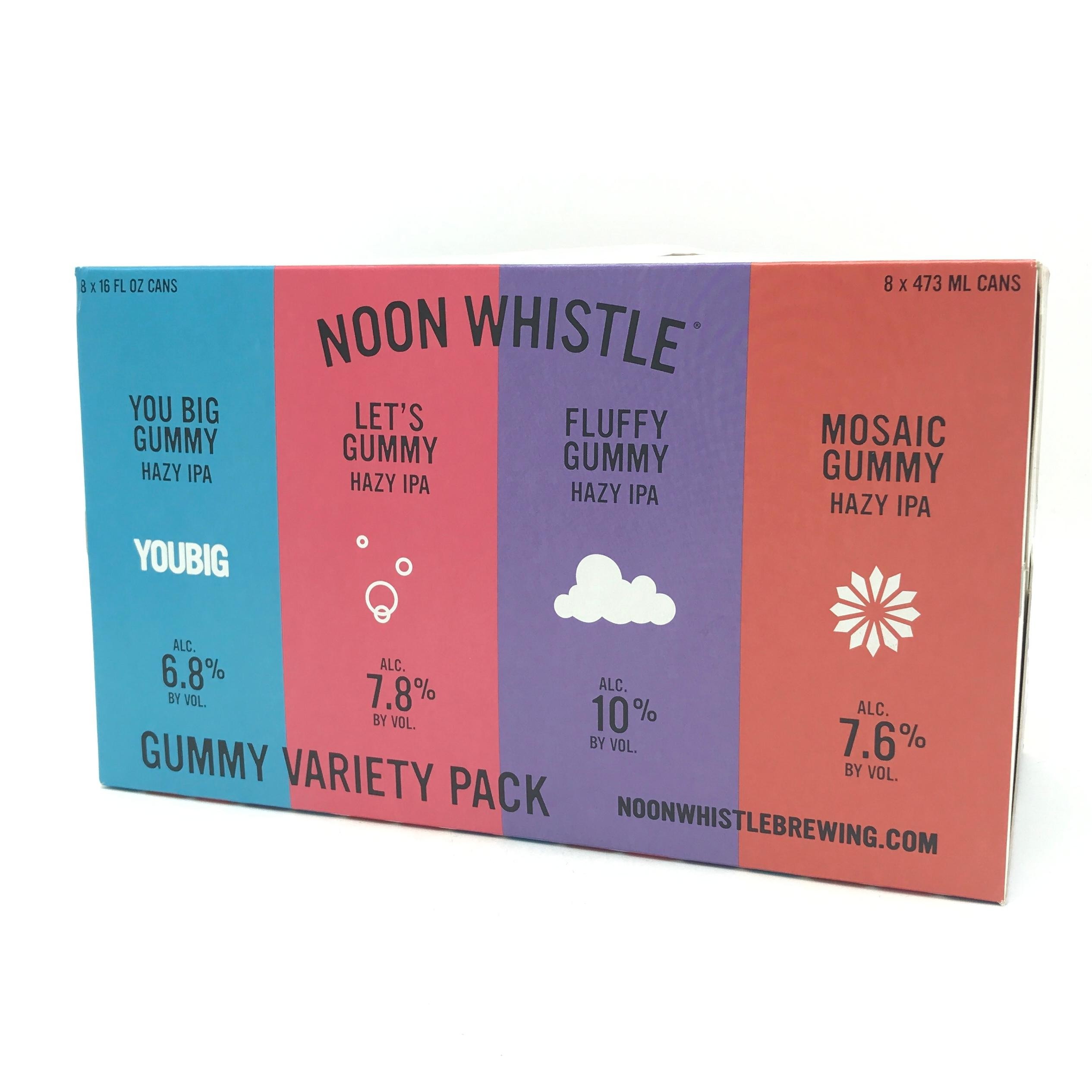 Noon Whistle - Gummy Variety Pack (8pk of 16oz Cans)