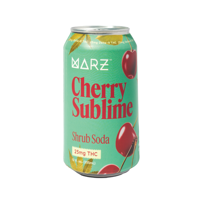 Marz - Shrub Soda: Cherry Sublime (Non-Alcoholic / 25mg Delta-9 THC)
