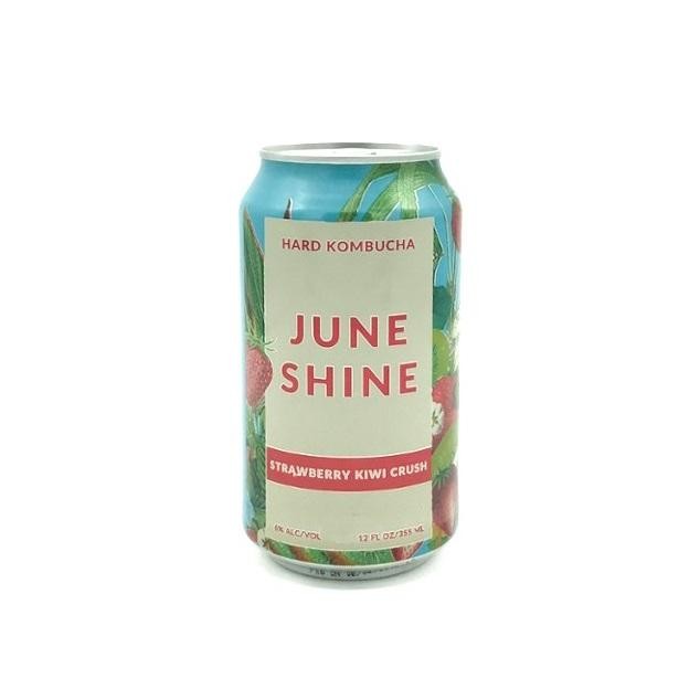 JuneShine - Strawberry Kiwi Crush (Hard Kombucha)