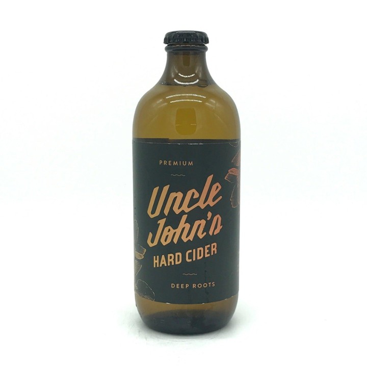 Uncle John's Hard Cider - Deep Roots (16.9oz)
