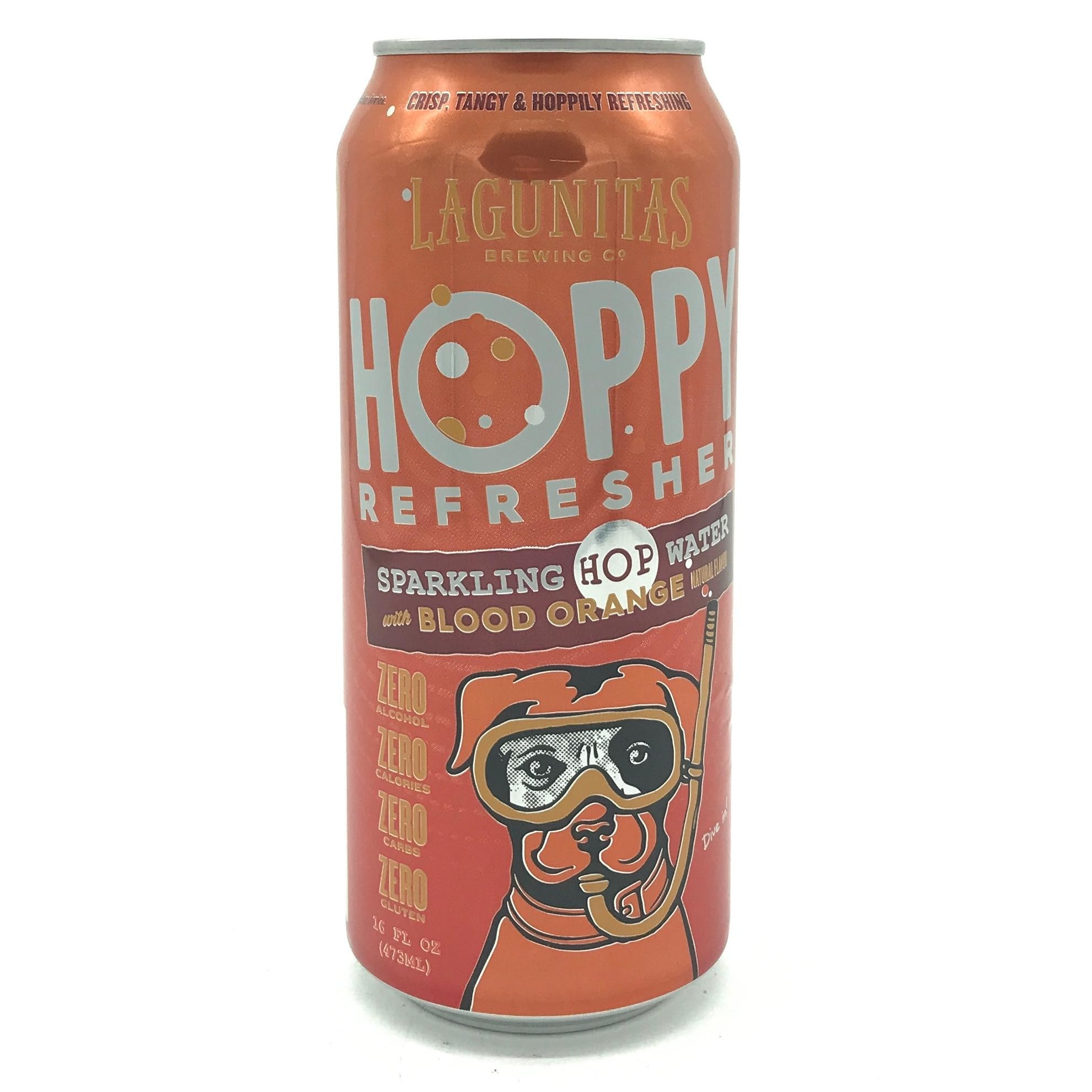 Lagunitas - Hoppy Refresher w/ Blood Orange (Non-Alcoholic Sparkling Hop Water / 16oz)