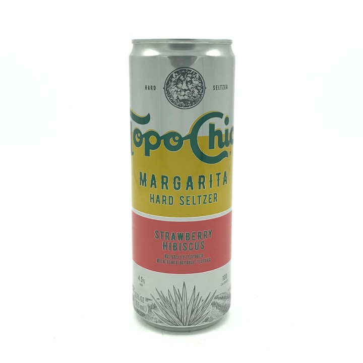 Topo Chico - Strawberry Hibiscus Margarita (Hard Seltzer)